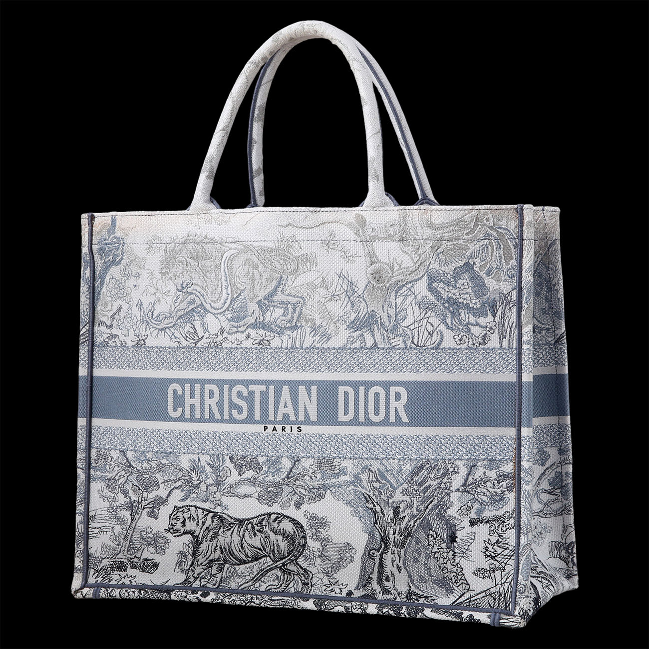CHRISTIAN DIOR(USED)크리스찬디올 북 토트 라지 백